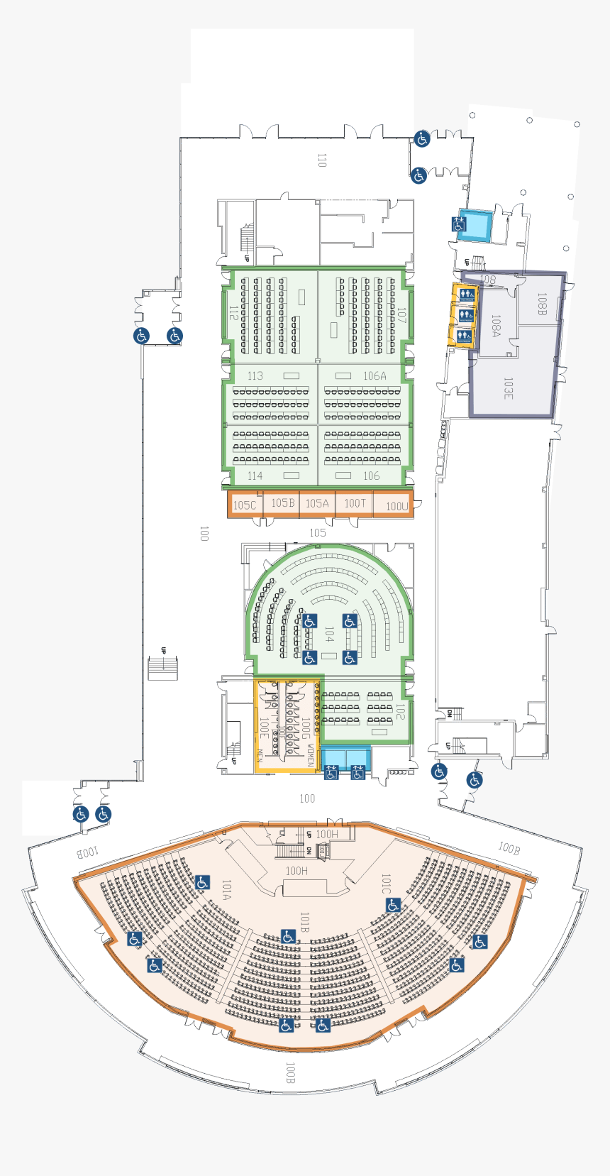 Classroom Building Level - Uvu Classroom Building Map, HD Png Download, Free Download