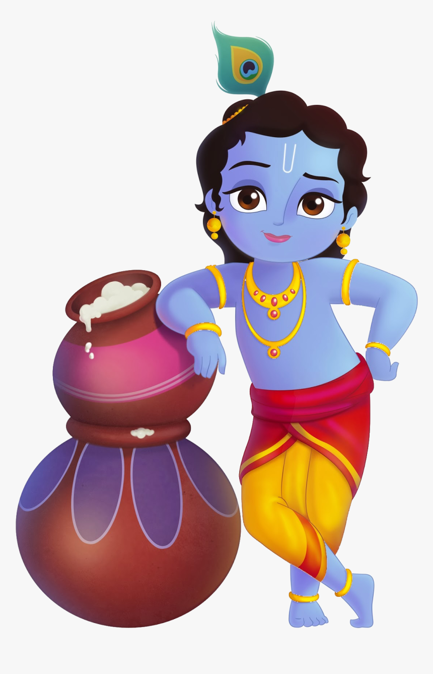 Com Krishna Radha, Hanuman, Radha Krishna Images, Krishna - Little Krishna Cartoon, HD Png Download, Free Download