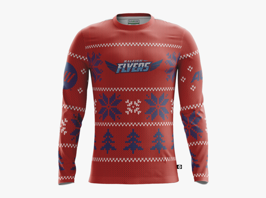 Raleigh Flyers Holiday Jersey - American Ultimate Disc League, HD Png Download, Free Download