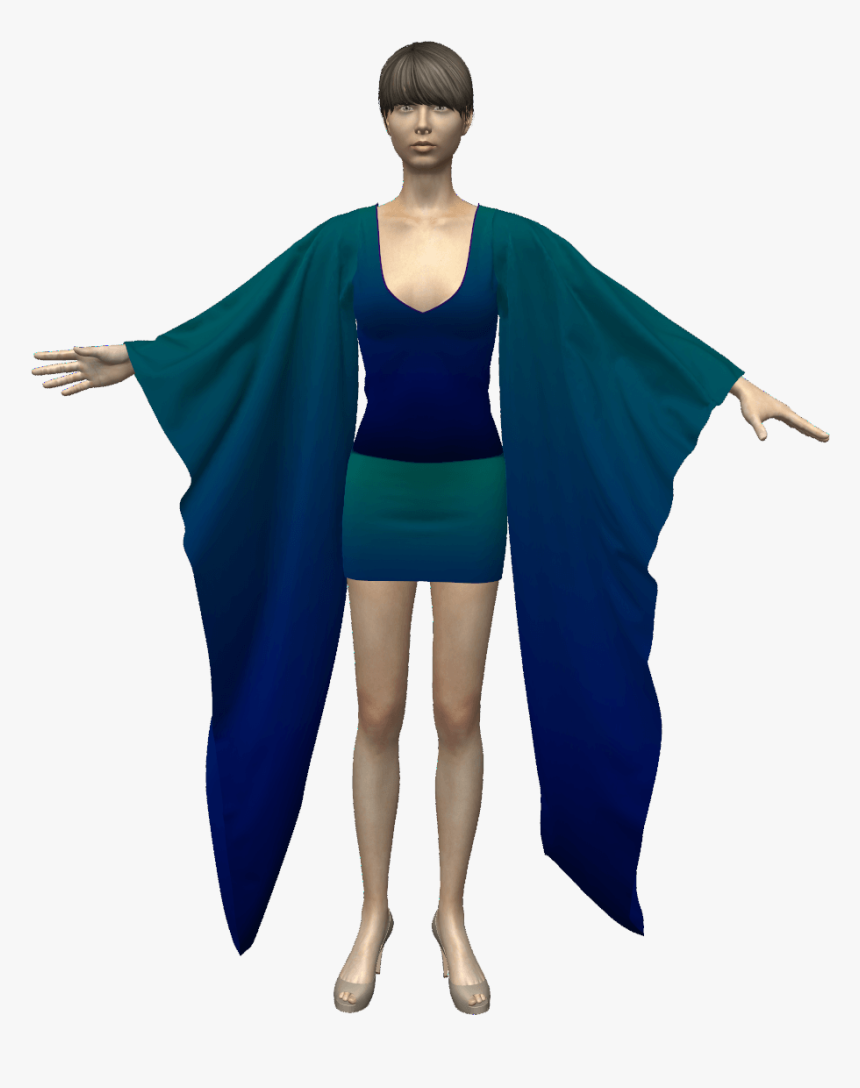 Marvelous Designer Kimono, HD Png Download, Free Download