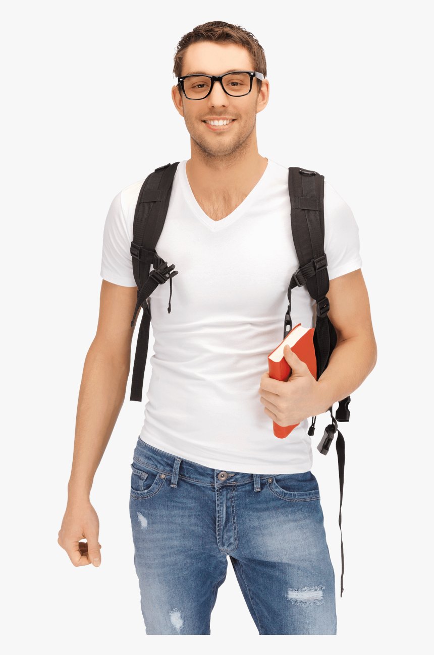 Male Student Png Image - Education Website Templates, Transparent Png, Free Download