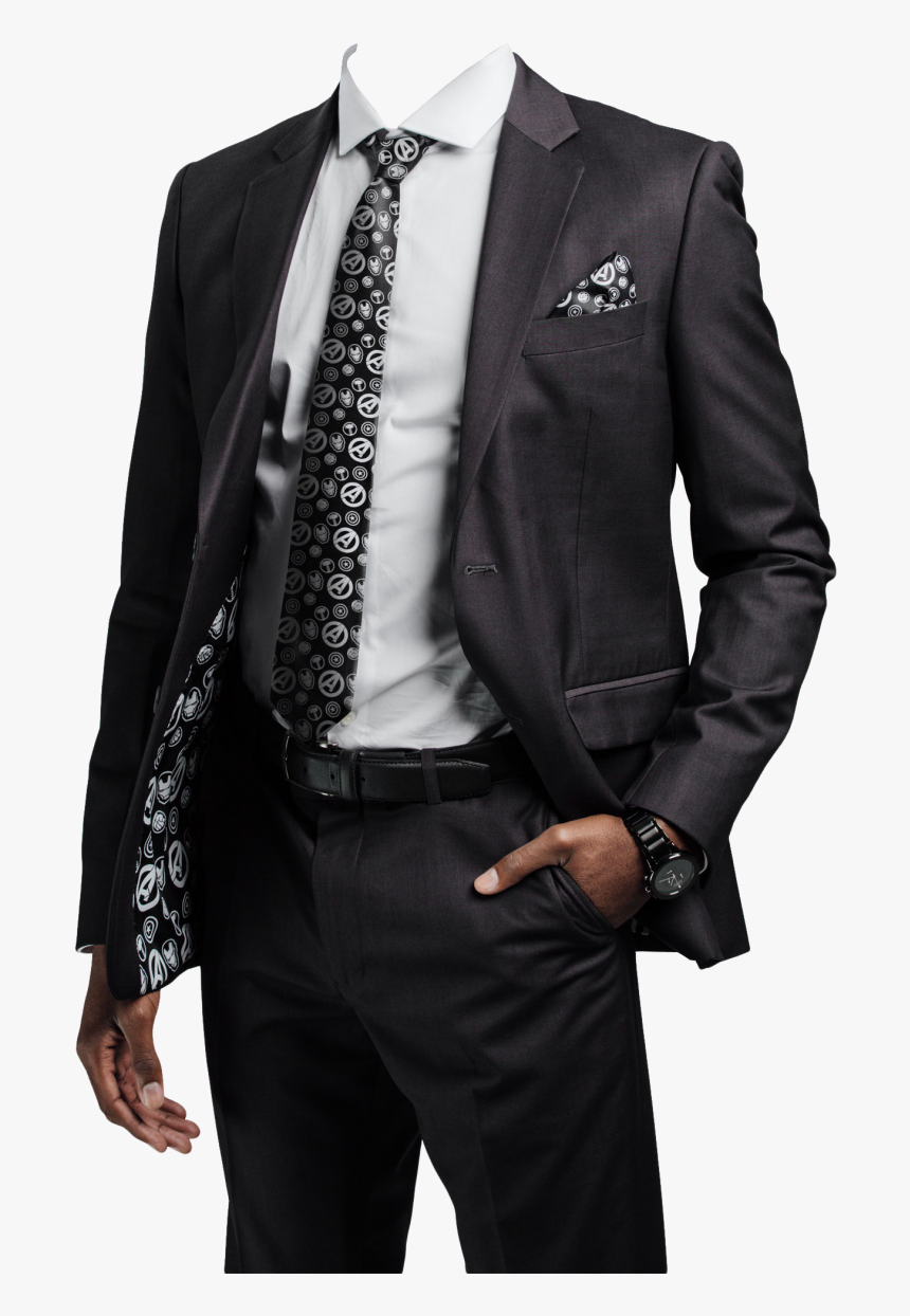 Black Suit Png Image - Black Suit For Men Png, Transparent Png, Free Download
