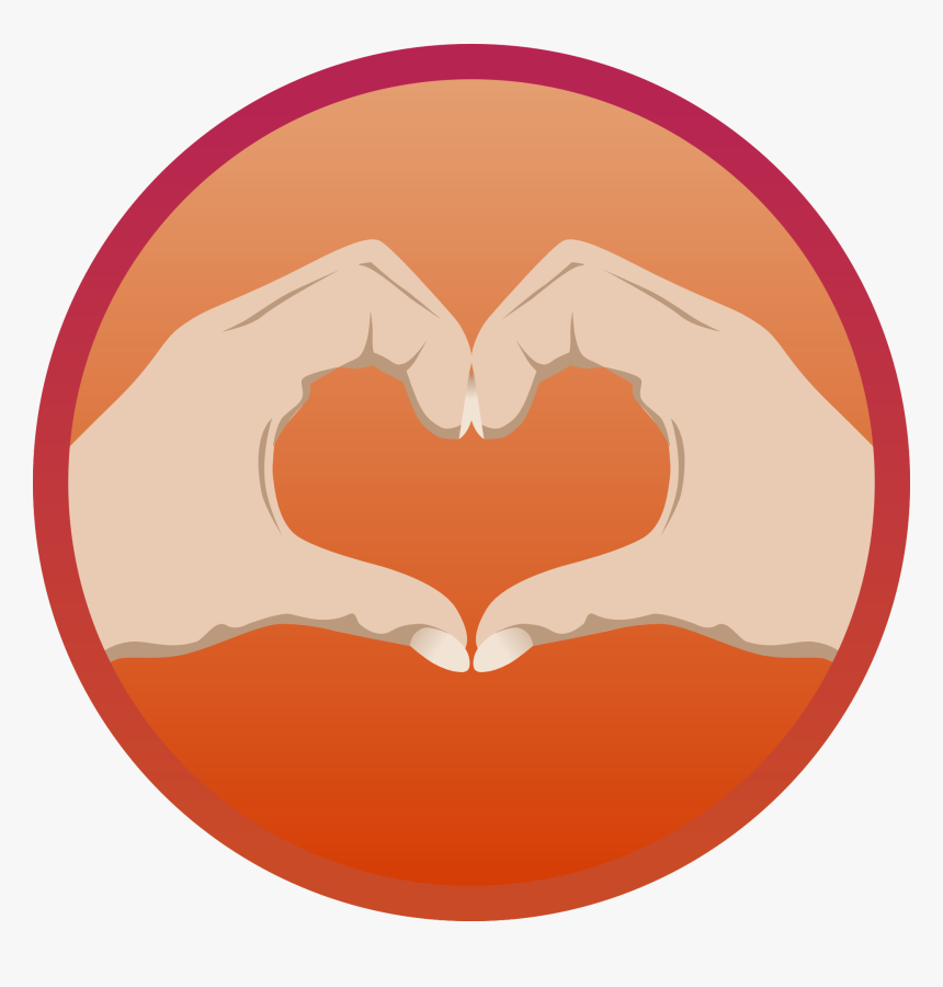 Emoji Coração Com A Mão, HD Png Download, Free Download