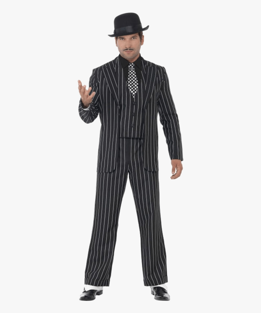 Gatsby Fancy Dress Men , Png Download - Gangster Suit 1920, Transparent Png, Free Download