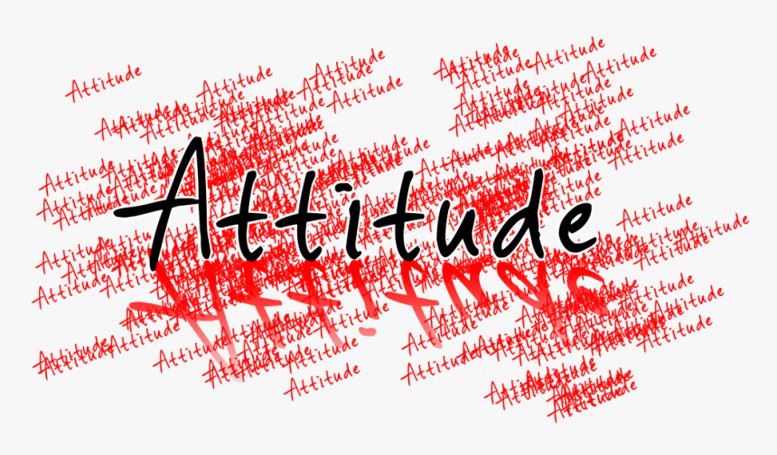 Transparent Png Text Attitude - Calligraphy, Png Download, Free Download