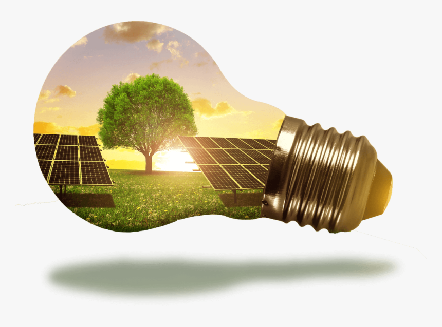 About-us - Solar Panel In Bulb, HD Png Download, Free Download