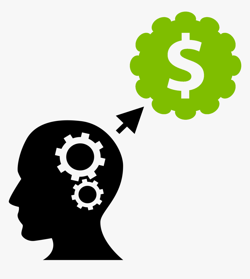 Thinking Leads To Money - Thinking About Money Png, Transparent Png, Free Download