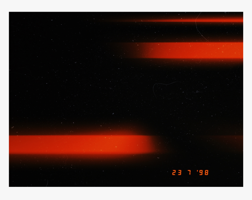 #huji #vhs #effect #sticker #picsart #1998 #red #orange - Graphic Design, HD Png Download, Free Download