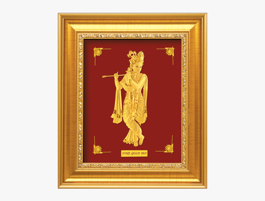 Hanuman Ji Gold Frame, HD Png Download, Free Download