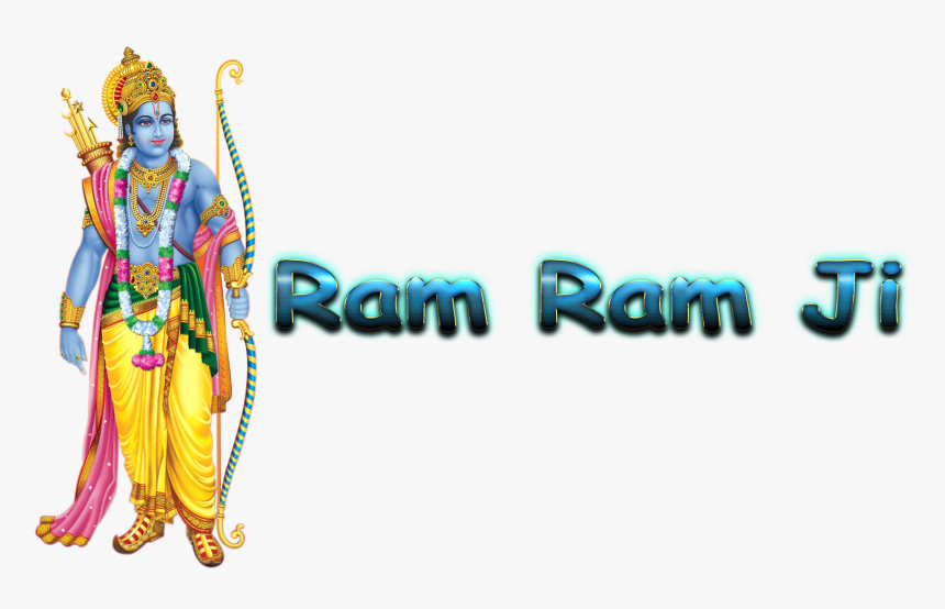 Ram Ram Ji Free Download Png - Transparent Lord Ram Png, Png Download, Free Download
