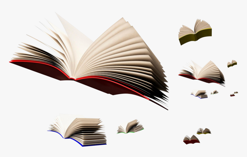 Books Flying Freetoedit Sticker - Transparent Flying Books Png, Png Download, Free Download