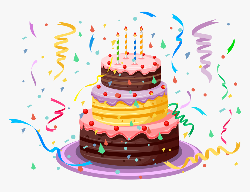 Birthday Cake Png, Transparent Png, Free Download