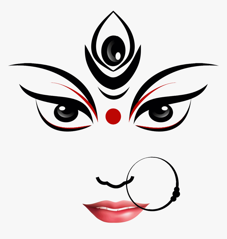 Kali Puja Ganesha Shiva - Maa Kali Clipart, HD Png Download, Free Download