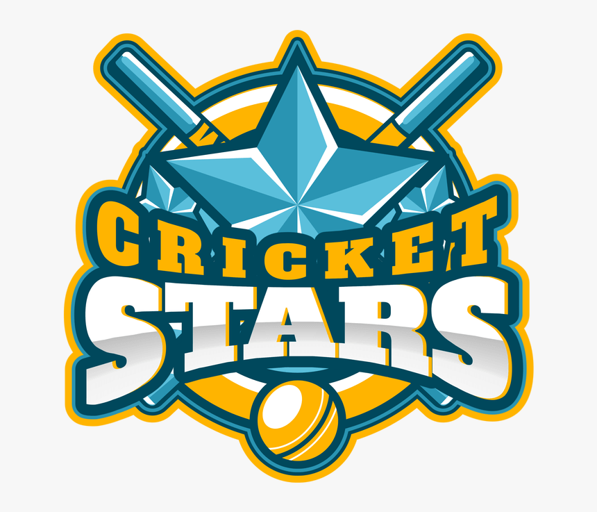 All Star Cricket Team Logo Maker For Cricket Teams - Cricket Logo, HD Png Download, Free Download