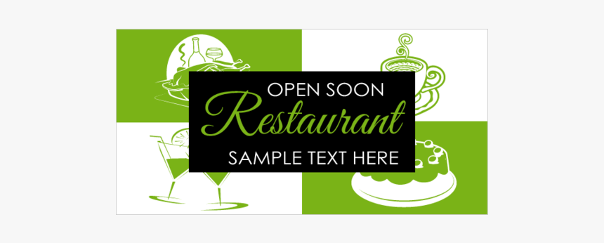 Opening Soon Restaurant Banner, HD Png Download, Free Download