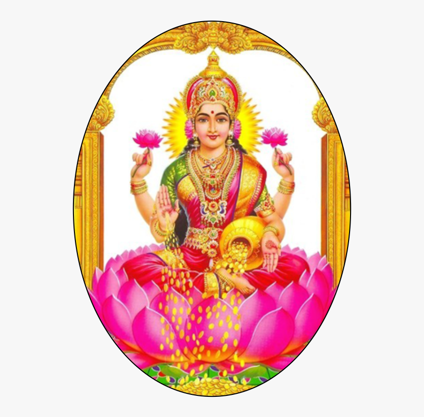 Goddess Lakshmi , Png Download - Diwali Goddess Lakshmi, Transparent Png, Free Download