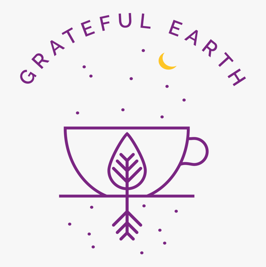 Grateful Earth Logo Purple - Circle, HD Png Download, Free Download