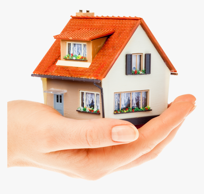 Hand Holding A House - Home In Hand Png, Transparent Png, Free Download