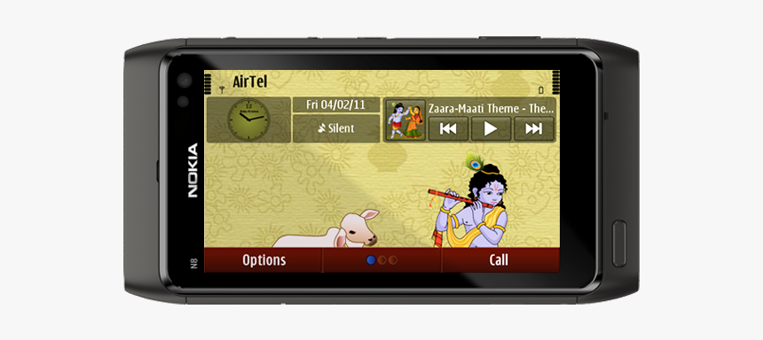 Bal Krishna Theme - Nokia N8 Dark Grey, HD Png Download, Free Download