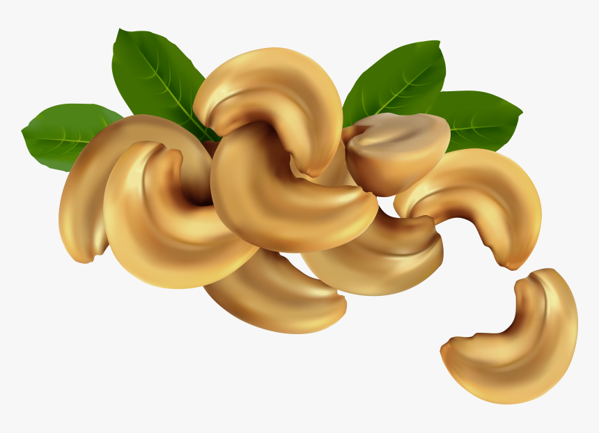 Cashew Nuts Png Clipart Image - Cashew Clipart, Transparent Png, Free Download