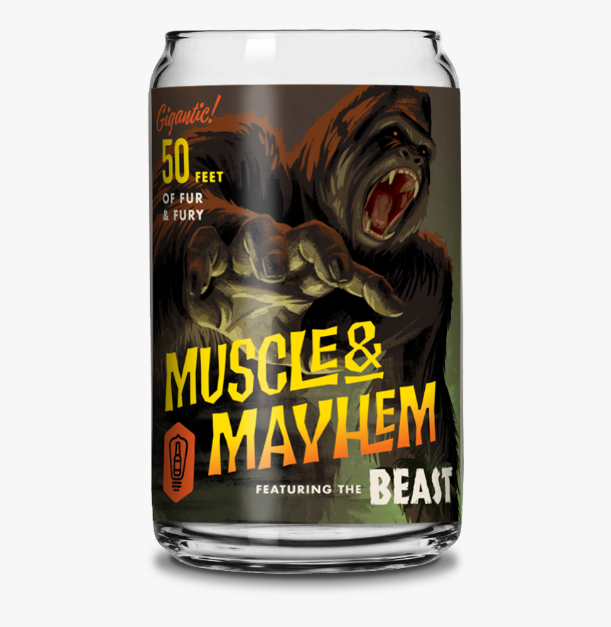 Bl 18 Muscle&mayhem Glass Front, HD Png Download, Free Download