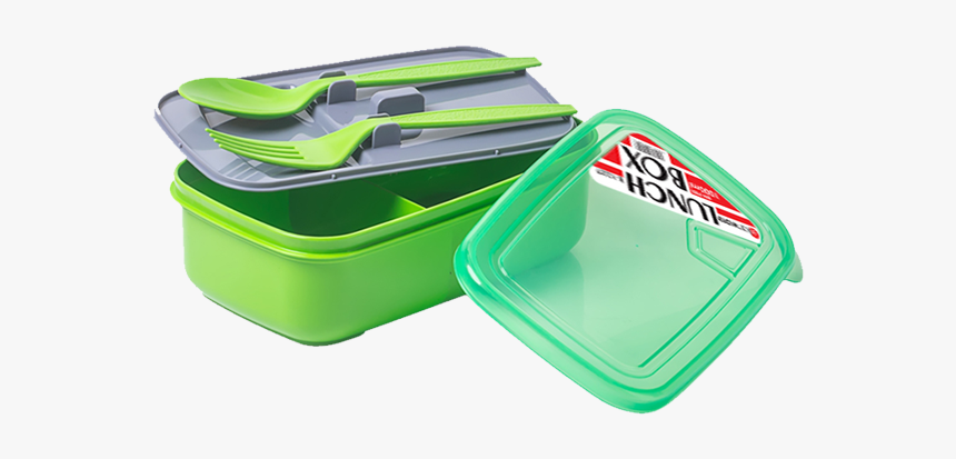 Elianware Lunch Box With Spoon And Fork, HD Png Download, Free Download