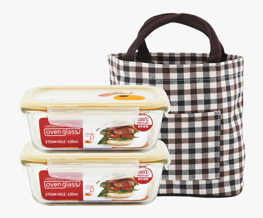 Glass Lunch Box Bag, HD Png Download, Free Download
