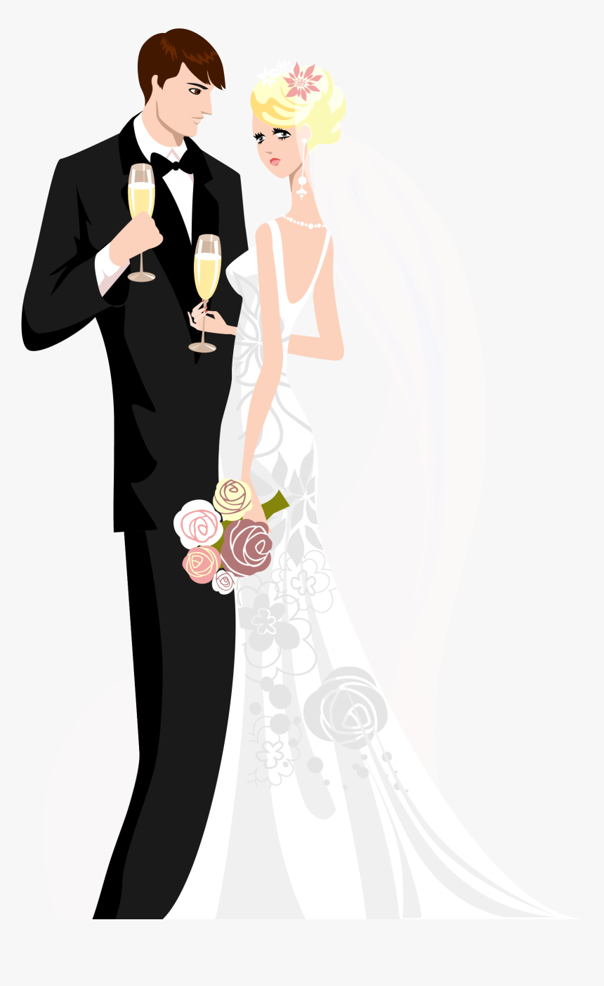 Hindu Wedding Clipart Png - People Wedding Png, Transparent Png, Free Download