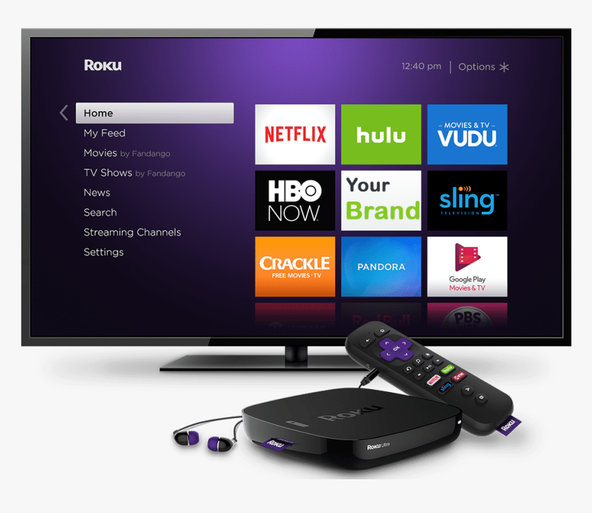 Roku Ultra Home Screen, HD Png Download, Free Download