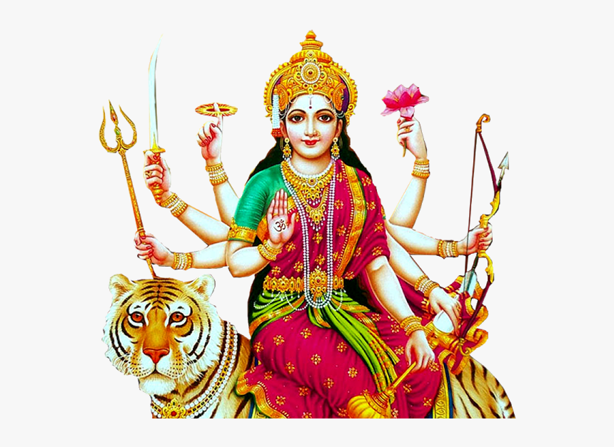 God Durga Png - Durga Maa Png Hd, Transparent Png, Free Download