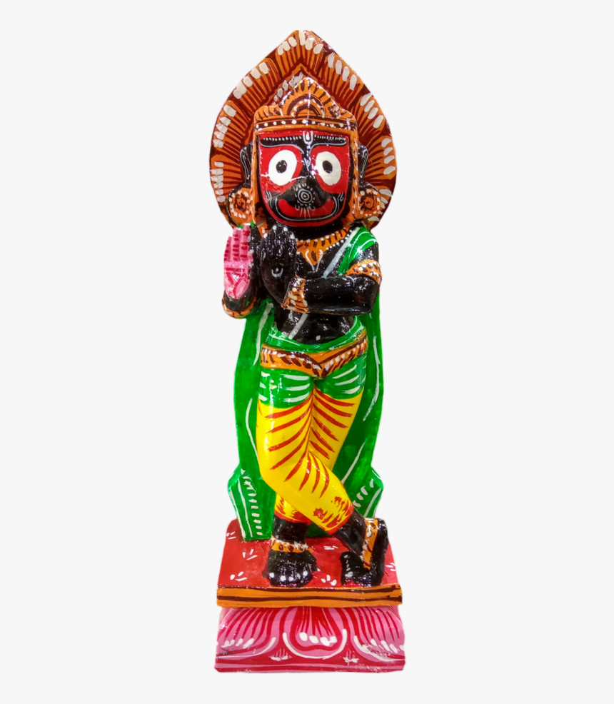 The Divine Avatara Of Lord Jagannath Lord Krishna - Figurine, HD Png Download, Free Download