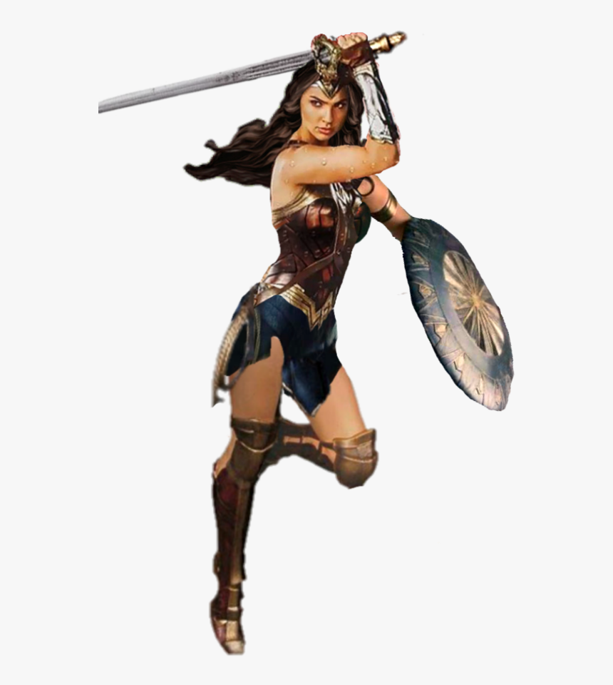 Wonder Woman Movie Flight - Wonder Woman No Background, HD Png Download, Free Download