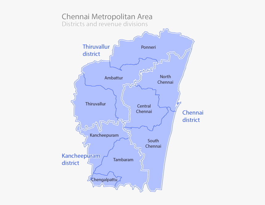 Chennai Metropolitan Area, HD Png Download, Free Download