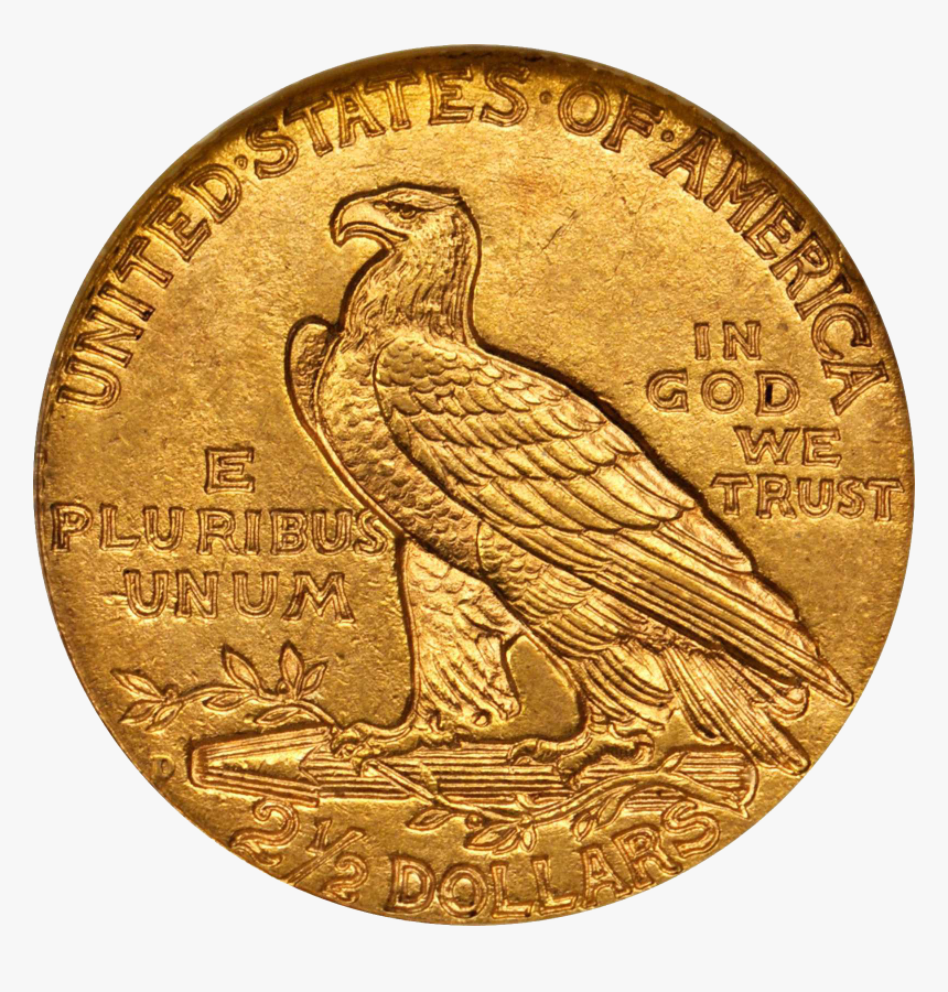 1909 Gold Indian Head, HD Png Download, Free Download