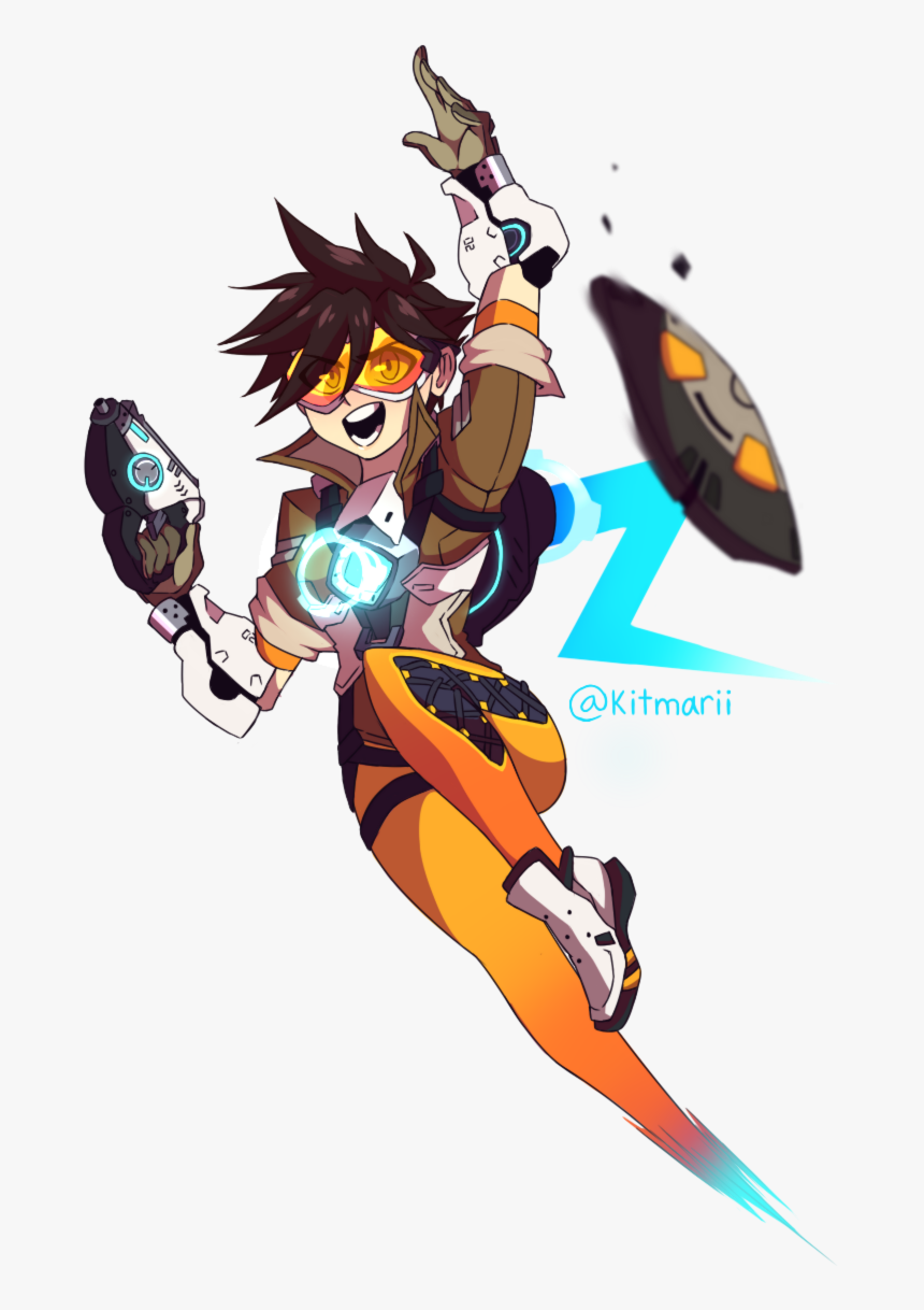 Tracer Decided To Draw This Gal Again To See How Much - Tracer Logo Trasparent Background, HD Png Download, Free Download