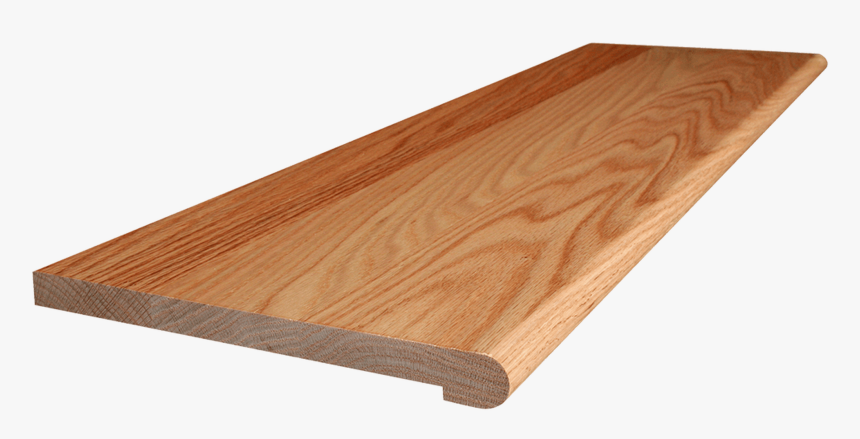 Red Oak Stair Tread Side Angle Picture - Long Bamboo Tray, HD Png Download, Free Download