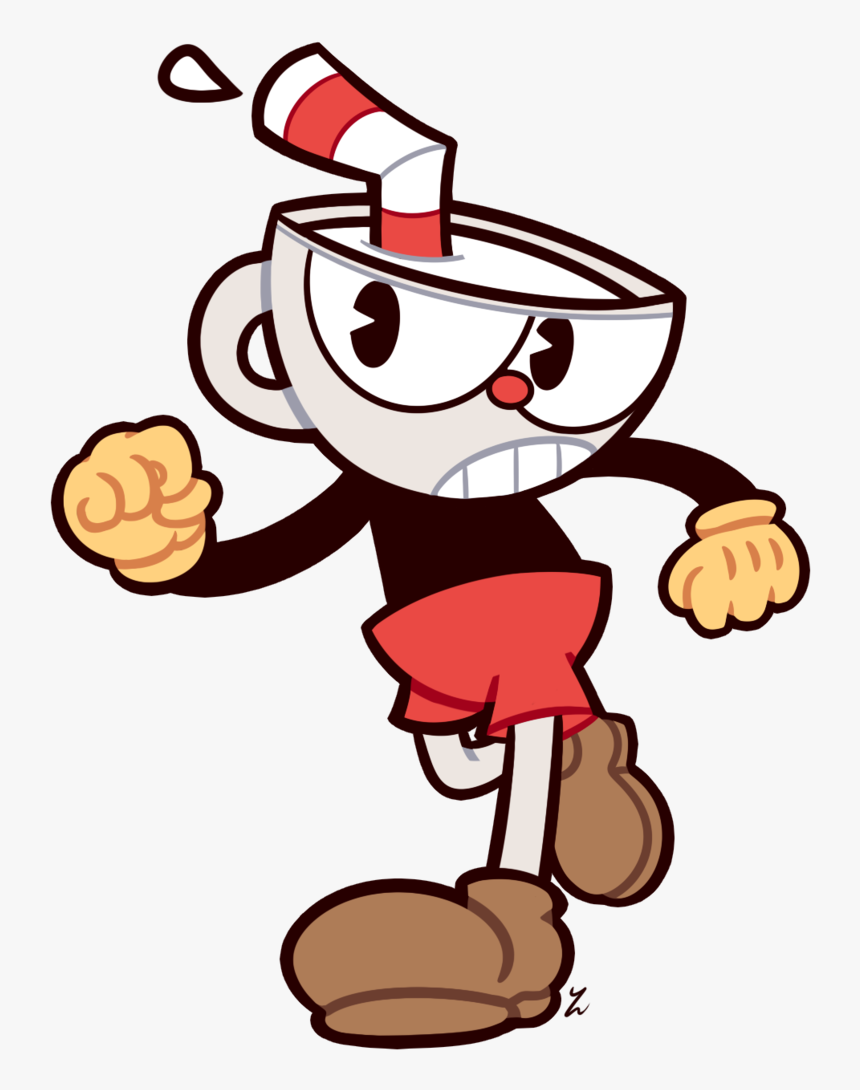 Cuphead By Yatsunote - Cuphead Fanart Png, Transparent Png, Free Download