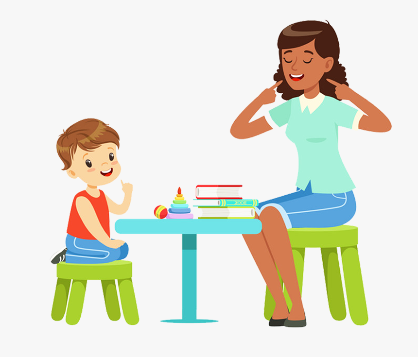 Clip Art Speech Therapy, HD Png Download - kindpng.