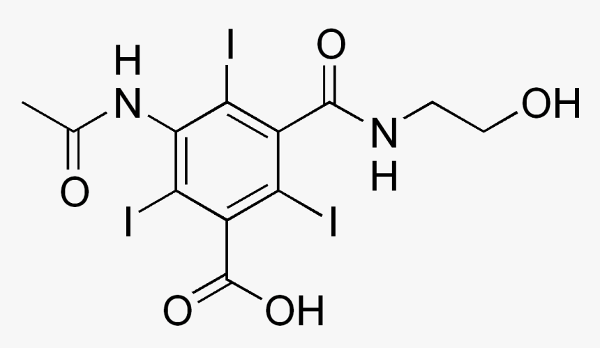 Ioxitalamic Acid - 2 4 D 2 4 Dichlorophenoxy Acetic Acid, HD Png Download, Free Download