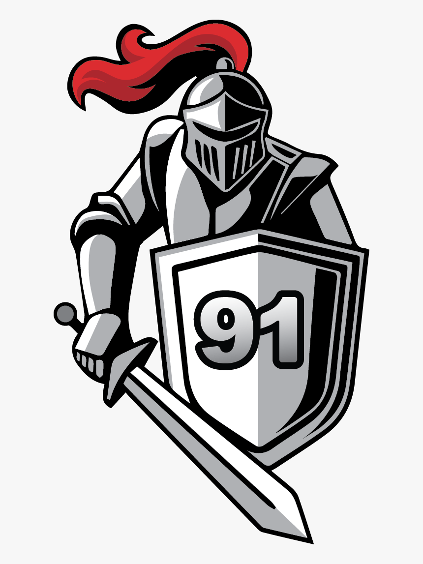 Rousseau Mcclellan School - Knight With A Shield, HD Png Download, Free Download