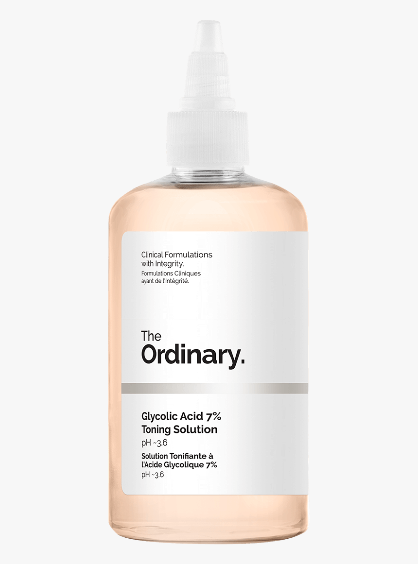 Glycolic Acid 7% Toning Solution - Acido Glicolico The Ordinary, HD Png Download, Free Download