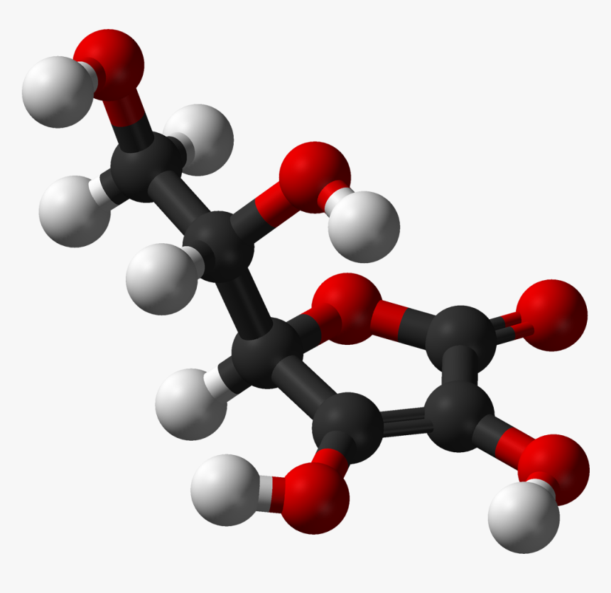 L Ascorbic Ac - Vitamin C Molecule, HD Png Download, Free Download