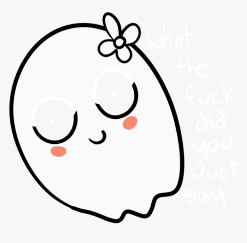 #sitckers #stickerstumblrs #png #tumblr #hipster - Cute Ghost Transparent Background, Png Download, Free Download