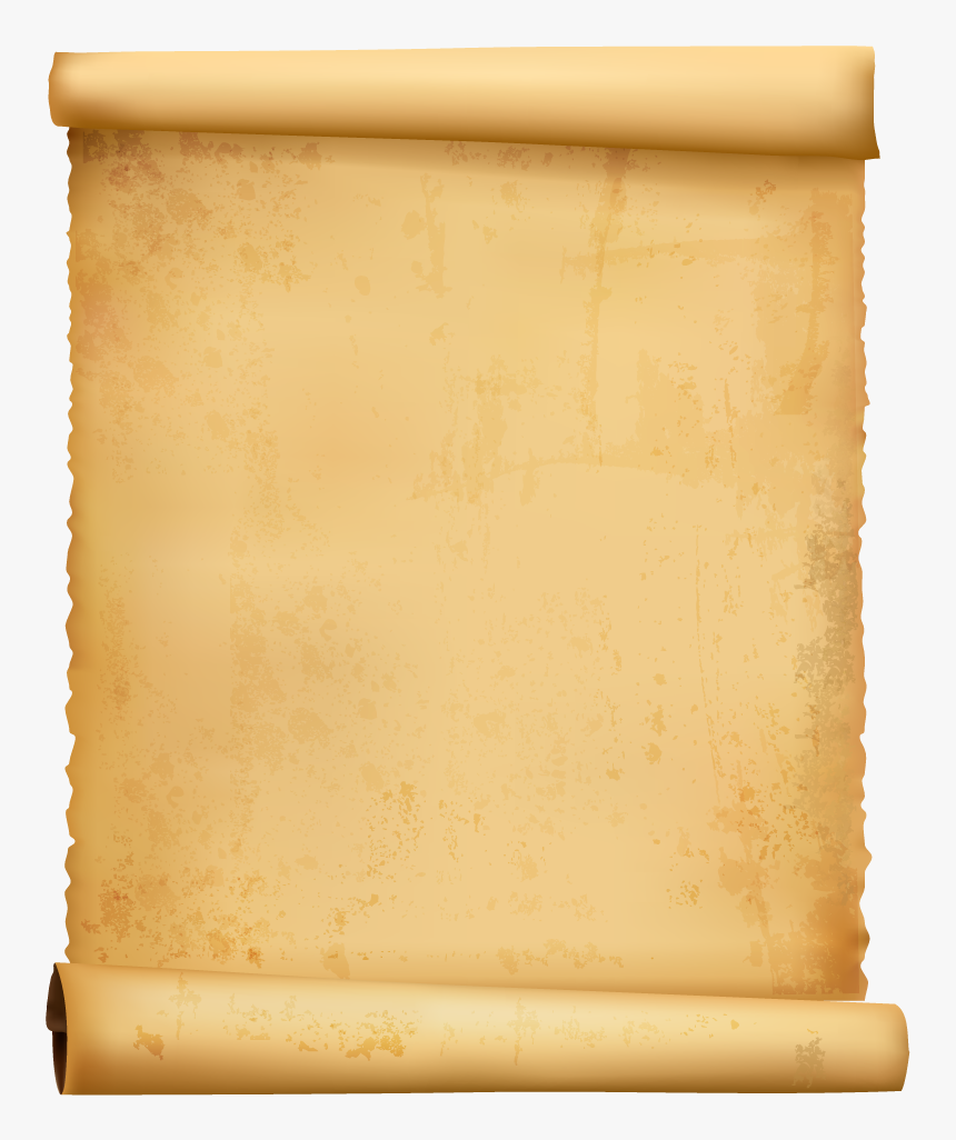 Paper Scroll Computer File - Brown Paper Roll Background, HD Png Download, Free Download