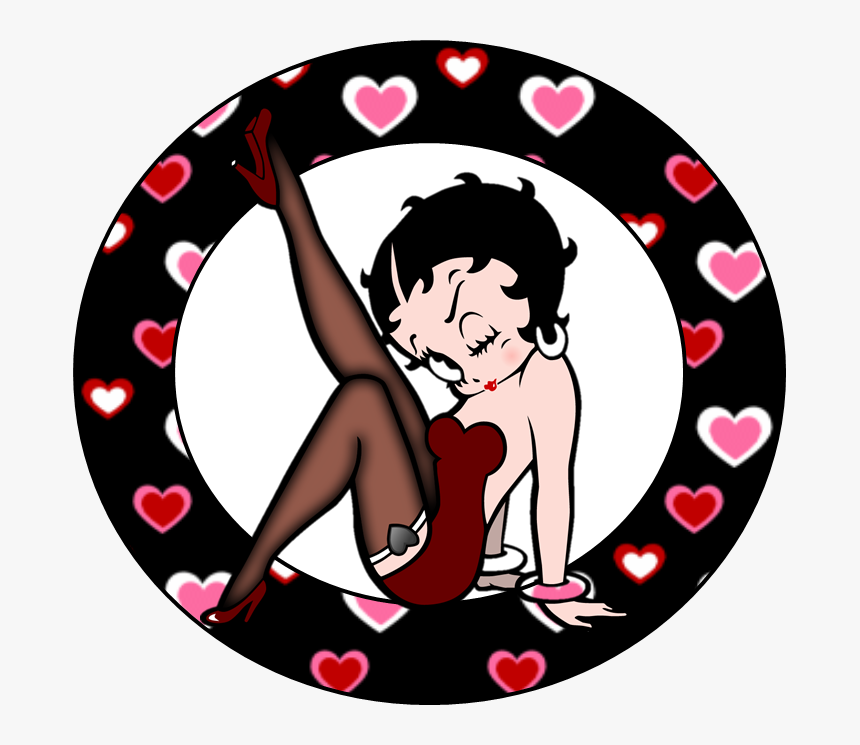Betty Boop, Toppers Or Free Printable Candy Bar Labels - Betty Boop Printable, HD Png Download, Free Download