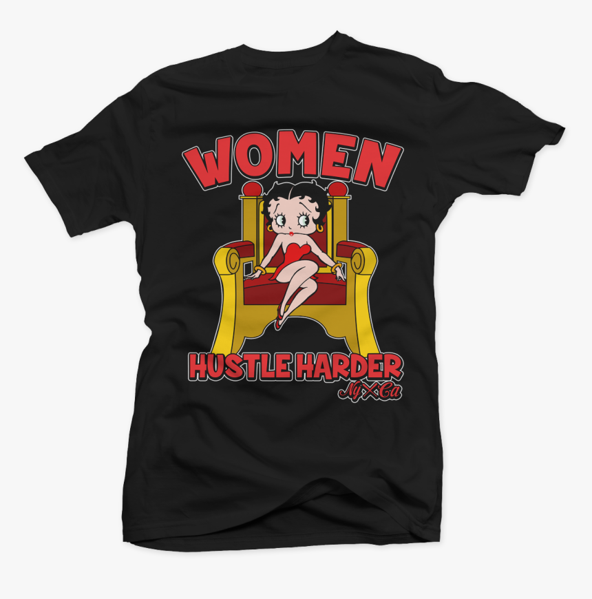 Image Of Betty Boop Women Hustle Harder - Jordan 8 Aqua Shirt, HD Png Download, Free Download