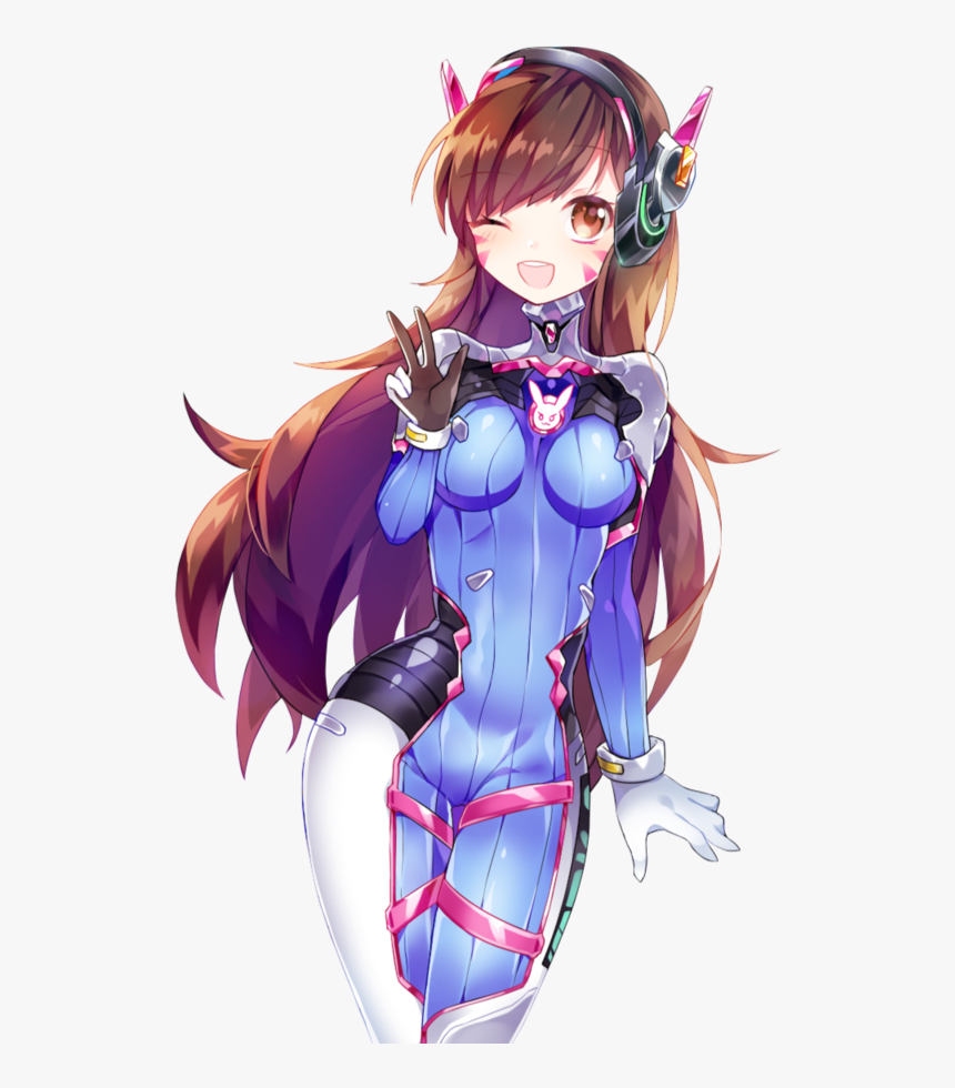 Transparent Overwatch D - D Va Anime, HD Png Download, Free Download