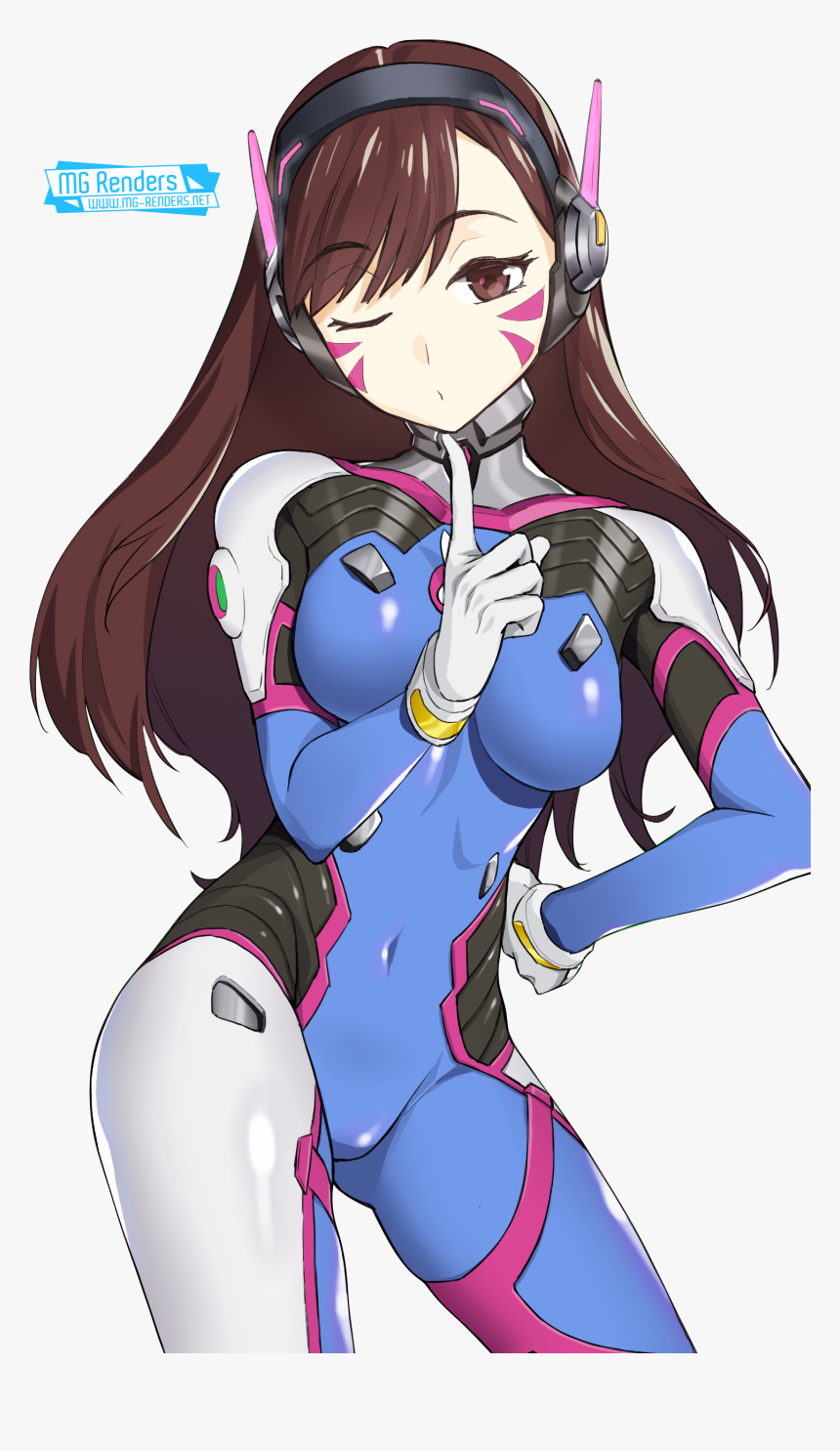 D Va Anime Hentai, HD Png Download, Free Download