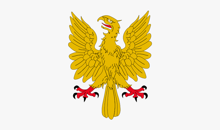 Aguila Explayada Oro Calzada Y Linguada Gules - Ramsay Clan Coat Of Arms, HD Png Download, Free Download