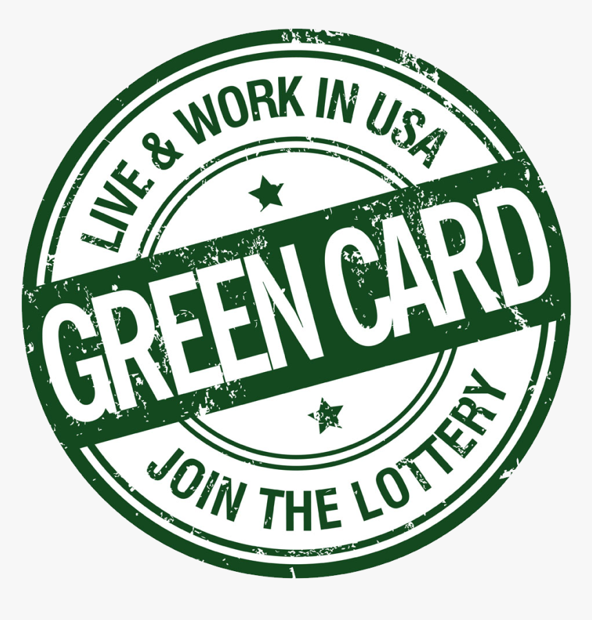 Green Card Png - Emblem, Transparent Png, Free Download